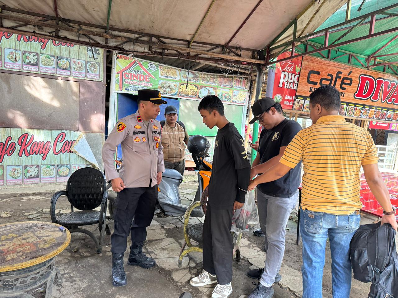 *Manfaatkan Kekosongan Security, Seorang Pencuri Beraksi di Danau Situ Cipondoh Kota Tangerang*