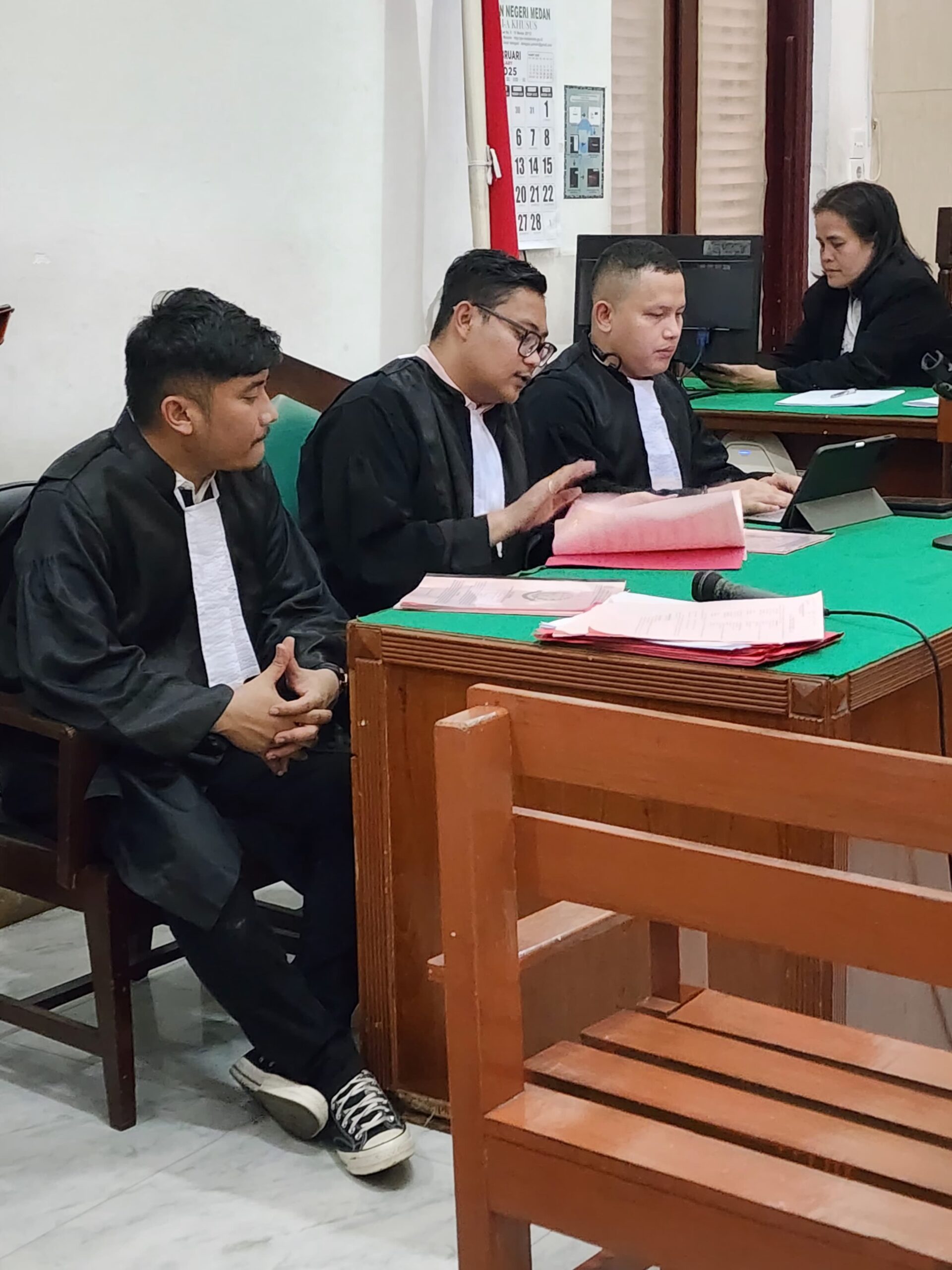 JPU Kejari Tapanuli Utara Bacakan Surat Dakwaan Terkait Dugaan Korupsi di Dinas Kominfo