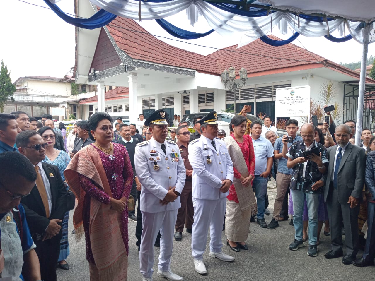 Syukuran Bupati dan Wakil Bupati Tapanuli Utara Berlangsung Meriah, Bukti Hubungan Baik Pemerintah  Dengan Masyarakat