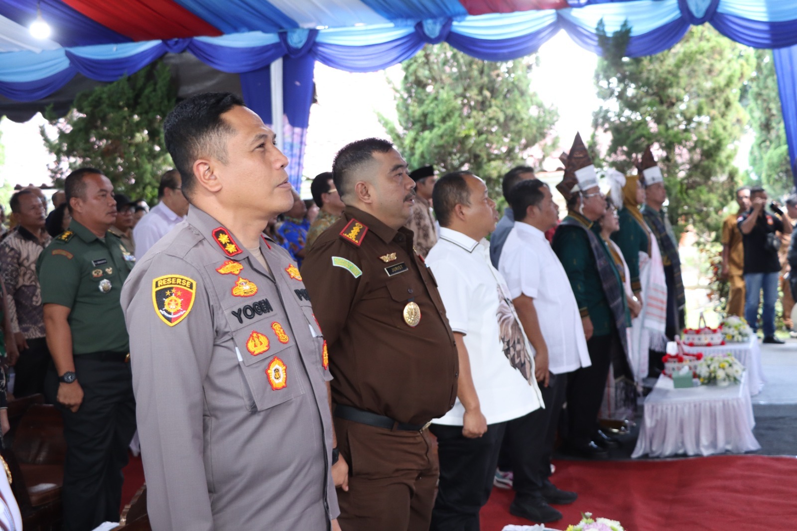 Kapolres Pematangsiantar Hadiri Penyambutan dan Ramah Tamah Walikota dan Wakil Walikota Periode 2025 - 2030