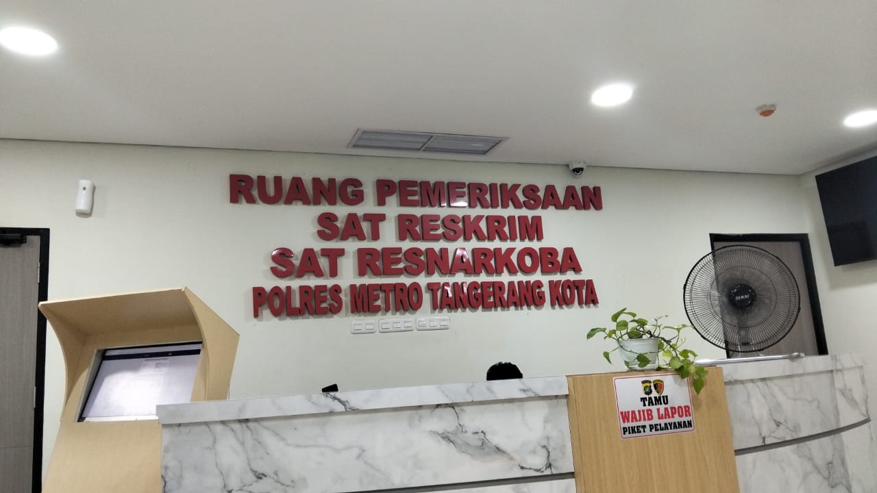 Unit 2 Satresnarkoba Polres Metro Tangerang Kota Tangkap Dua Orang Pengedar Dan Pemakai Narkoba