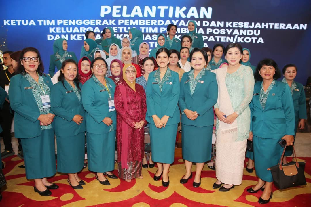 Neny Angelina J.T.P Hutabarat Resmi  Dilantik sebagai Ketua TP PKK Kabupaten Tapanuli Utara