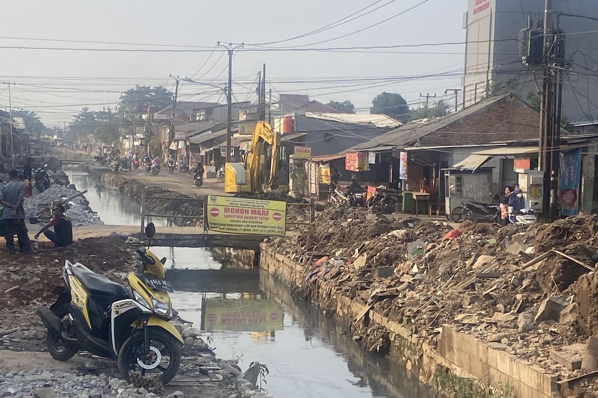 Ratusan Bangli di Bantaran Kali Baru Bekasi Akan Dibongkar Hari Ini