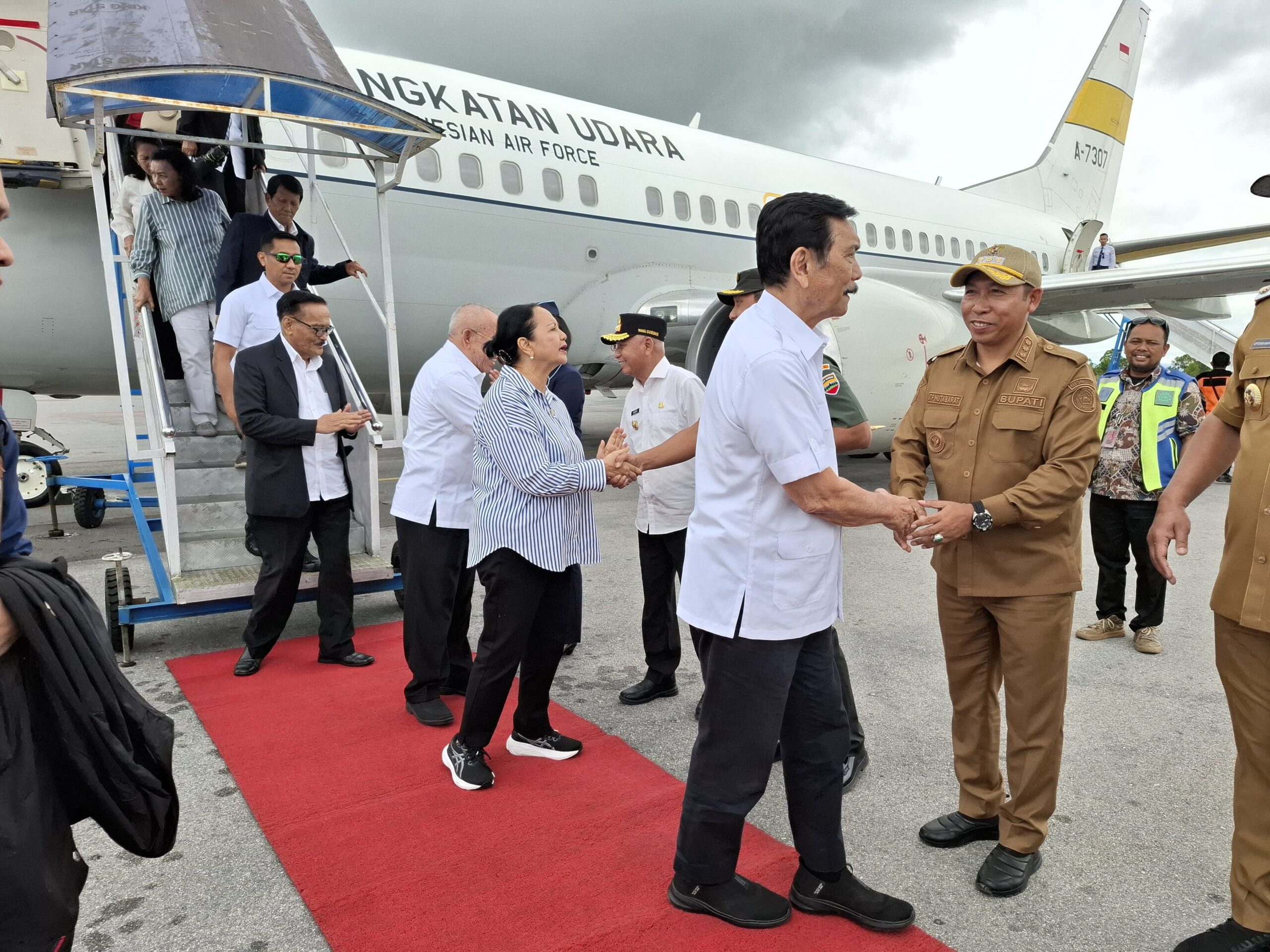 Wakil Bupati Tapanuli Utara Hadiri Kunjungan Kerja Ketua Dewan Ekonomi Nasional