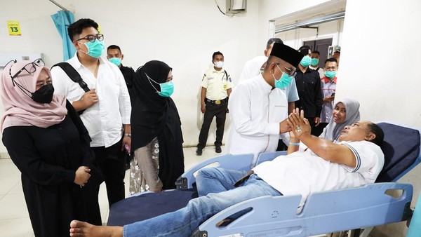 Gubernur Banten Andra Soni Sidak ke RSUD Banten, Pastikan Layanan Kesehatan Tetap Berjalan Saat Lebaran