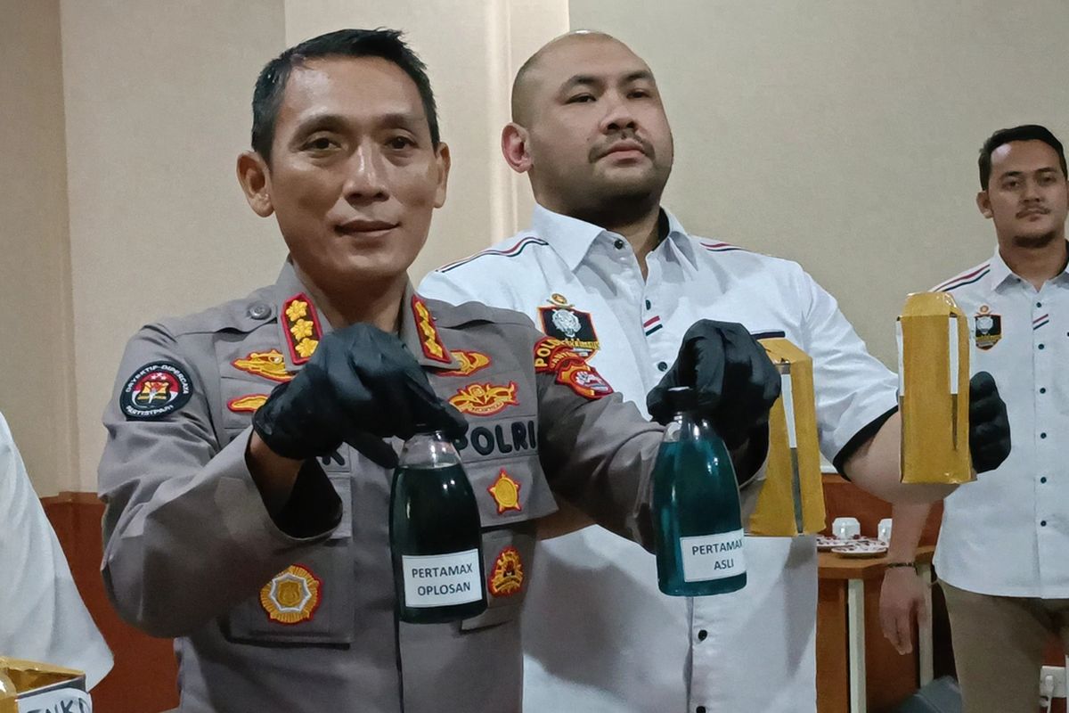 Polisi Ungkap SPBU Curang di Serang, Oplos BBM Pertamax dengan Olahan