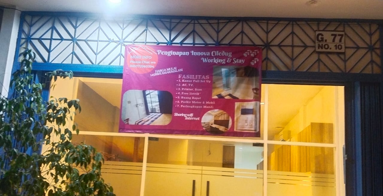 Penginapan Diduga Ilegal di Larangan Tangerang Akhirnya Ditutup